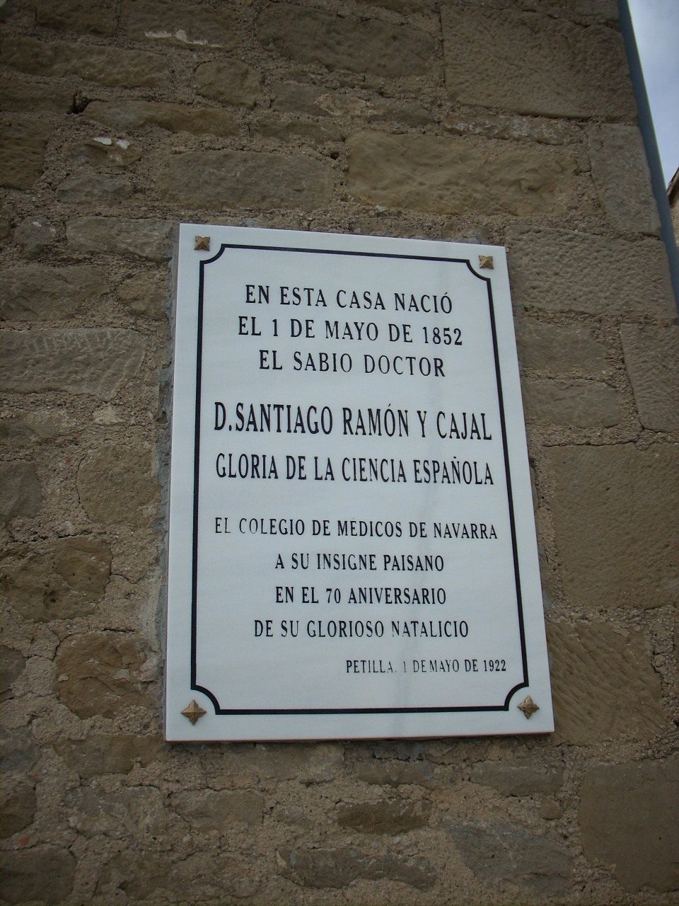 Santiago%20Ramon%20y%20Cajal%27s%20birthplace%20and%20museum%2C%20Petilla%20de%20Aragon%20-%202.JPG